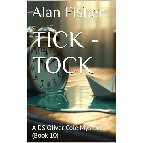 TICK - TOCK Audiolibro Por Alan Fisher arte de portada