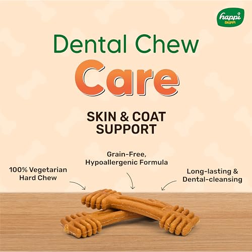 Image of Dental Chew Care Skin & Coat Support Dog Treats - 4 inch - 25g