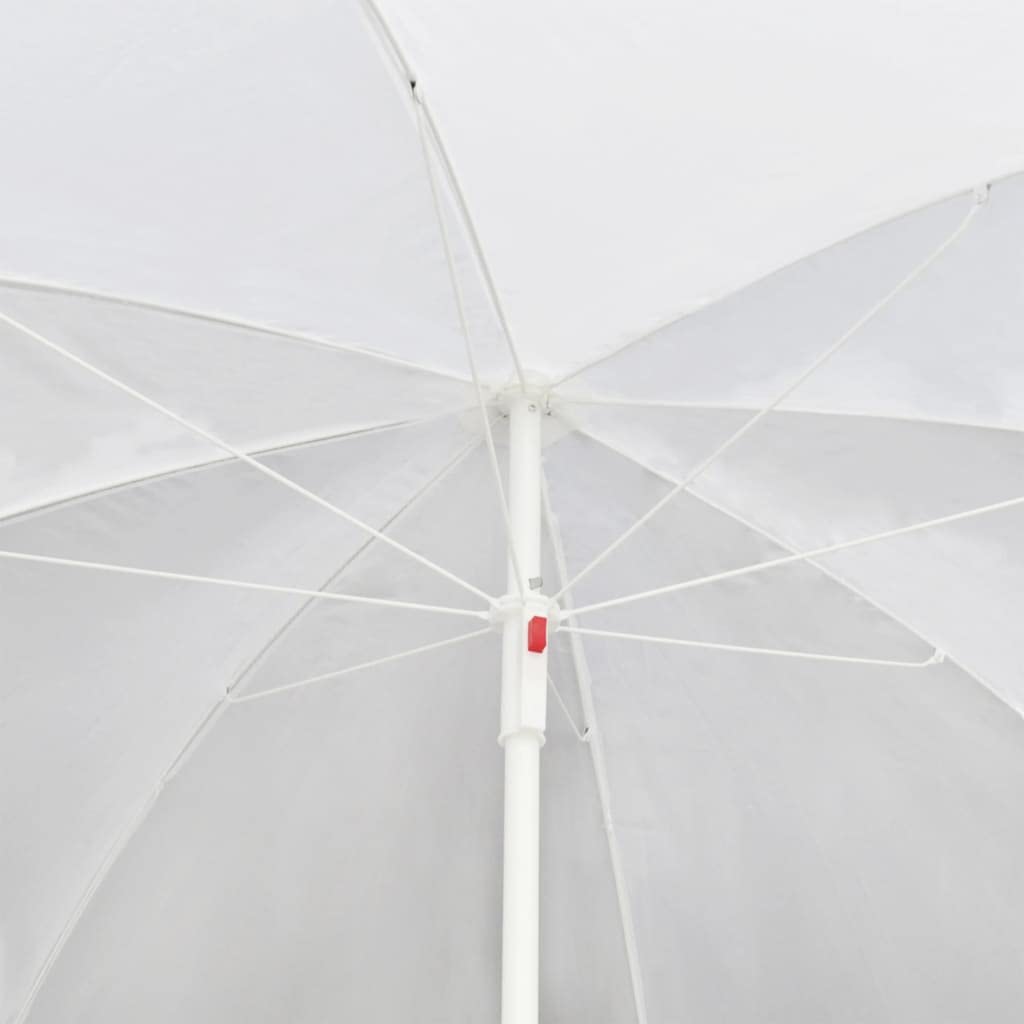 Lit de jardin avec parasol, marron en polyrotin, île de salon, chaise longue avec repose-pieds amovible et coussin lavable pour terrasse, balcon, piscine