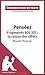 Produktbild Pensées de Blaise Pascal - Fragments 301-337 : la raison des effets: Commentaire et Analyse de texte