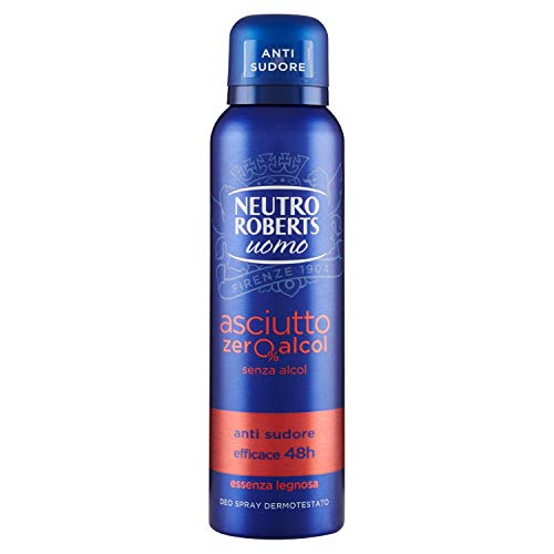 Neutro Roberts Deo R906998 Spray Uomo Asciutto Essenza Legnosa - 150 Gr