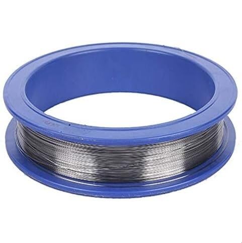 Feiner Wolframdraht (99,95% rein) – 1 Meter Länge, 0,01 mm bis 1,5 mm, hochtemperaturbeständig, leicht zu verarbeiten(1.5mm)