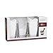 Mozaik MMDTCS48 Mini Dessert Set-48, 48 count, White/Clear