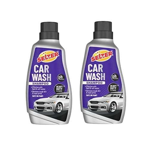 Image of Selzer Car Wash Shampoo (500ml) With PH Balanced Formula, Highly Effective on Dust and Grime, Removes Tough Dirt And Safe on Paint - Pack of 1