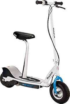 electric scooter with seat razor