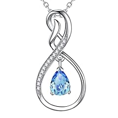 N December - Blue Topaz Necklace
