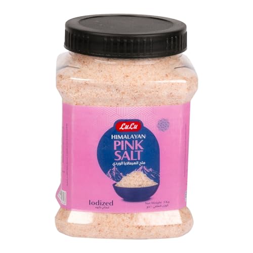 Lulu Himalayan Iodized Pink Salt Jar 1 kg