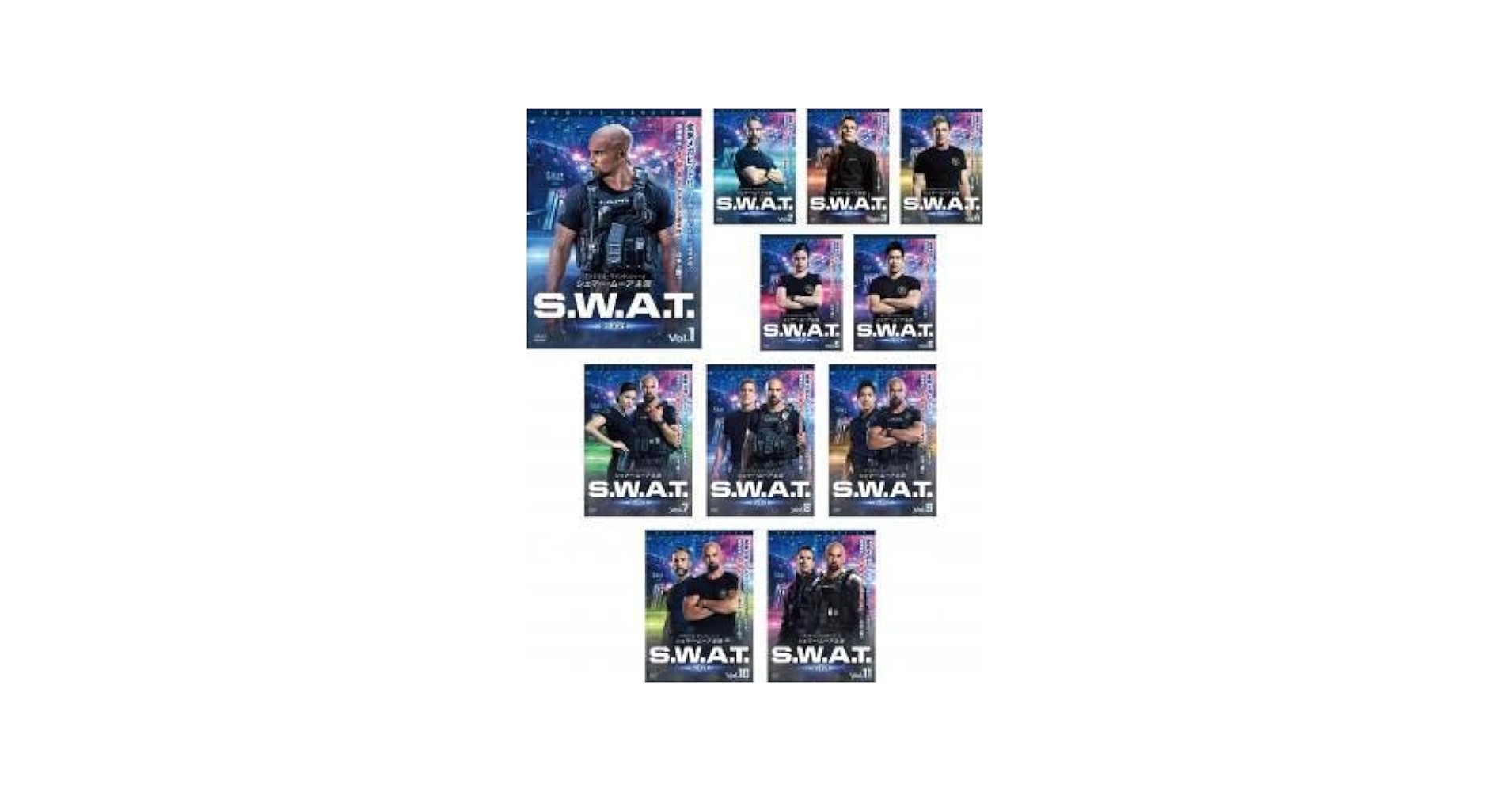 Amazon.co.jp: S.W.A.T. シーズン1 全11枚 第1話～第22話 最終