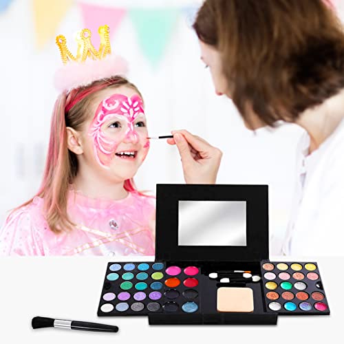 DRESS 2 PLAY Kids Makeup Kit for Girl - Complete All-In-One Color Princess Make Up Palette Set, Toddler Play Makeup, Non Toxic, For Girls Ages 5 6 7 8 9 10 - Thumbnail 5