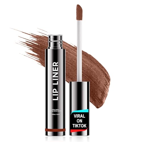 Image of Lip Tint Stain Peel Off - Waterproof Lip Liner Stain, Moisturizing Long-Lasting Lip Stain, Create A Natural Lip Color, Enhancing Complexion for All Skin Types (Coffee, 0.12 Fl Oz (Pack of 1))