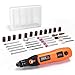 TACKLIFE Cordless Rotary Tool Portable 3.7V Three Speed Mini Rotary Tool, Perfect for Nail Polishing and Light Duty, 31 Accessories and USB Charging Cable-PCG01B