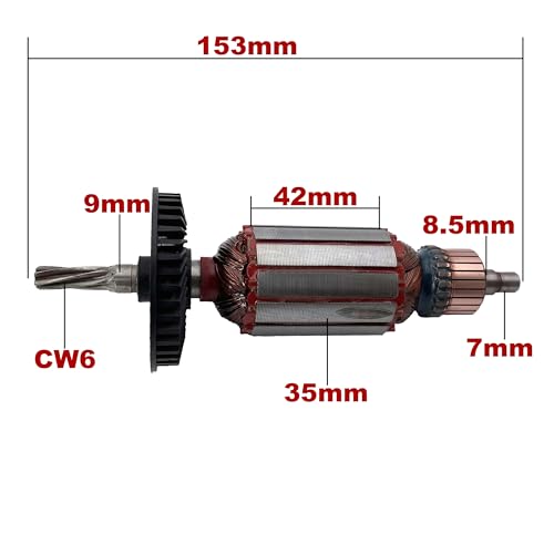Induit rotor GBH2-23S corrigeant les pertes de puissance du stator 143mm - 4