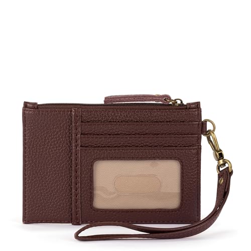 The Sak Iris Card Wallet - Women's Leather Wallet For Everyday - Slim Wallet With Zipper, Credit Card Slots & Coin Holder3