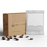 One Fresh Cup Coffee - Single Serve Portable Pour Over Empty Coffee Filters - 30 pack