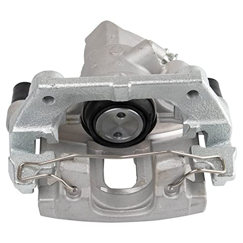 Image of TRQ Rear Brake Pad and Rotor Set Ceramic Solid Rotors Calipers | For 2006-2008 Mazda 3