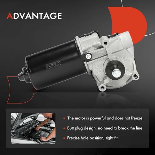 A-Premium Front Windshield Wiper Motor with 6-pin by A-Premium - Image 6