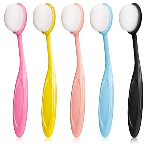 Aoliandatong 5 Piece Craft and Makeup Brush Set Cover