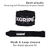 XGRIPE's Kids Set Matte Flex Leather Punching Bag, Boxing Gloves, Semi Elastic Hand Wraps and PVC Coated Jumping Rope, Boxing MMA Kickboxing Training Workout (Black, 4FT)