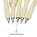 Maydahui 25 PCS Bone Ballpoint Pen Creative Novelty Pens Black Ink for Halloween Artist Doctot Nurse School Office Party
