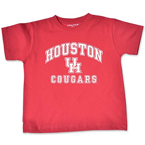 Houston Cougars Kids Short Sleeve Tee | Infant | Toddler | Youth (4T) Red