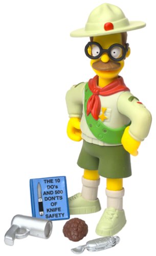 Simpsons Series 10 Scout Leader Flanders Action Figure