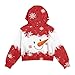 QUJUFOZY Ugly Christmas Sweatshirt Kids Girls' Fashion Hoodies & Sweatshirts Funny Xmas Snowman Costume Toddler Girl Christmas Sweater Outfit Cute Graphic Hoodies for Little Girls 7-8
