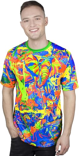 aofmoka Neon Blacklight Real Elephant Glowstick...