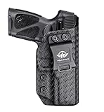 Taurus G3 Holster, Carbon Fiber Kydex Holster IWB for Taurus G3 9mm / .40 Pistol Case - Inside Waistband - Taurus G3 Gun Accessories (Black, Right Hand)
