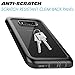 Pakoyi Samsung Galaxy S8 Case, Full Body Bumper Case Built-in Screen Protector Slim Clear Shock-Absorbing Dustproof Lightweight Cover Case for Samsung Galaxy S8 5.8 Inch