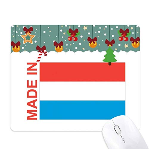 Tapis de souris de jeu de bureau Luxembourg, le cadeau de Noël idéal