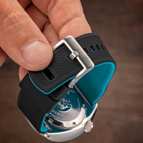 Image of BARTON Elite Silicone Watch Bands - Gold Buckle Quick Release