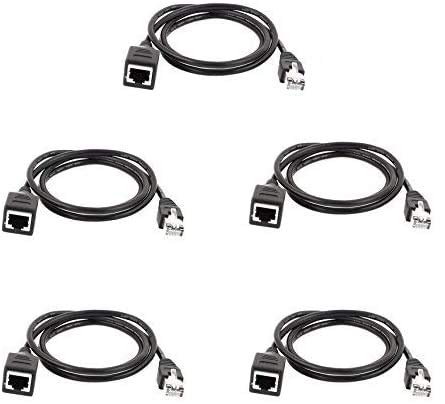 Yohii RJ45 Male to Female Extension Cable Cat5 Extension Cord 1m/3.3ft Length- (G7.23)