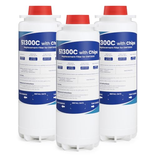 Image of 51300C Water Filter With Chip For Elkay ezH2O Bottle Fill Stations,3pack