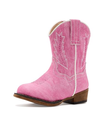 Tin Haul Cowboy-Westernstiefel fĂĽr Kinder, unisex, rose, 7 US