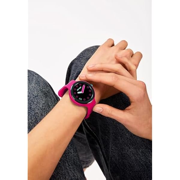 HIP HOP HWU1259 Женские HERO.NEXT MONO-COLOR BLACK SMARTWATCH механизм SMARTMODULE и SILICON FUSION BELT