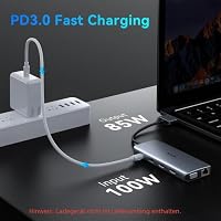 MOKiN MacBook Docking Station Dual Monitor, 12 in 2 MacBook Pro Adapter – Ansicht 6