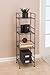 Seville Classics 4-Tier Iron Square Tower Shelving, Satin Pewter