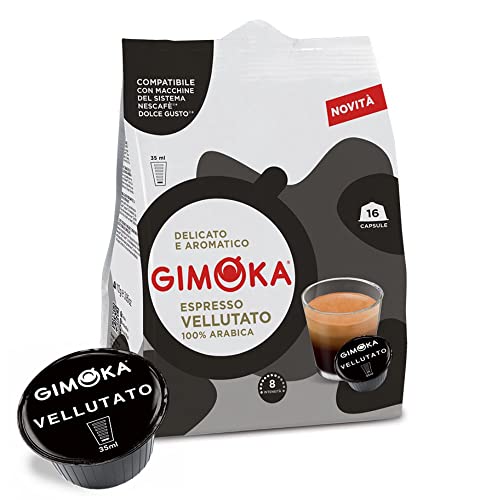 Gimoka - Compatible con Nescafé - Dolce Gusto - 64 cápsulas -