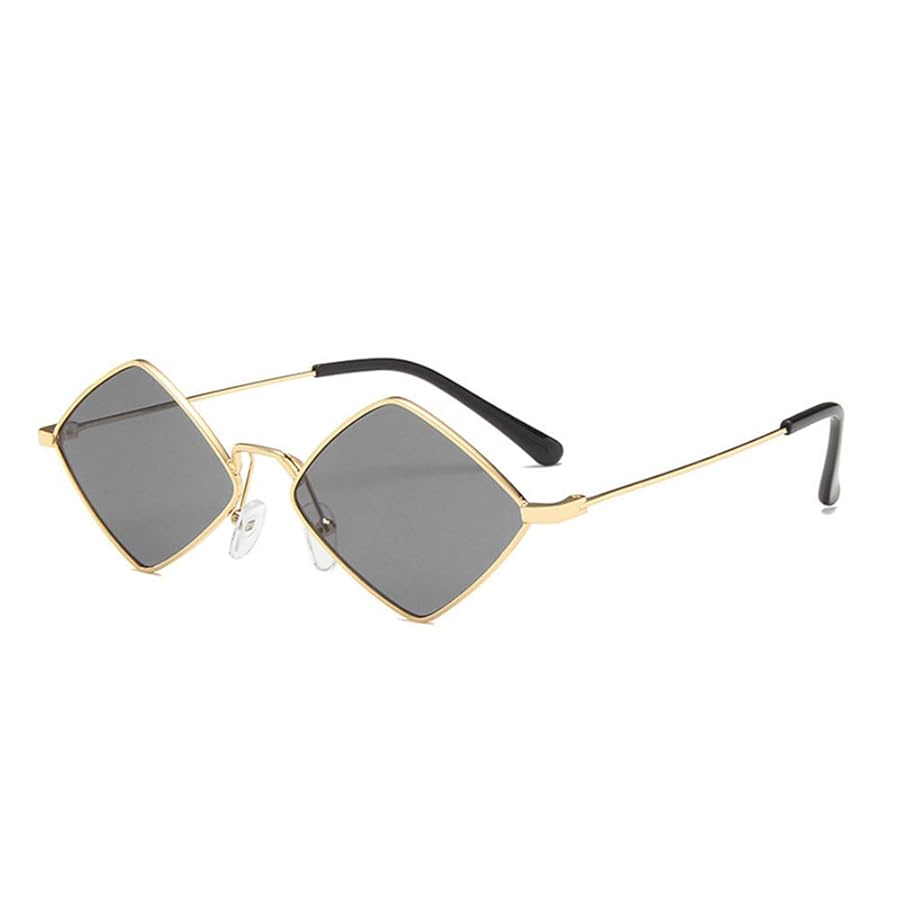 小物 Poppy 57mm Diamond Shape Sunglasses Sunglasses Chloé Gold in Plastic - 25738024