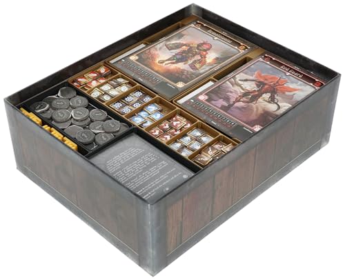 Feldherr Organizer kompatibel mit Gloomhaven: Die Pranken des Löwen - Insert für Grundspielbox - Schneller Spielaufbau - Übersichtliche Sortierung - Mehr Spaß am Spiel