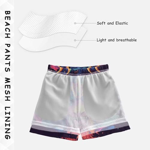 Pigsaly Boys Swim Trunks Dragons Boys Board Shorts Swimsuit Swimwear Summer Bathing Suit 5T Multicolor4