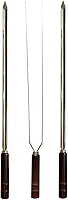 Kit 3 Espetos Artesanais Inox P/Churrasco