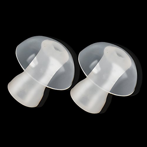 Aika Standard Coupling Set, Hearing Aid Domes With Adaptor and Tube for any Branded Hearing Aid (10 MM, Pack Of 6)