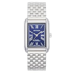 Silver Bracelet, Blue Dial