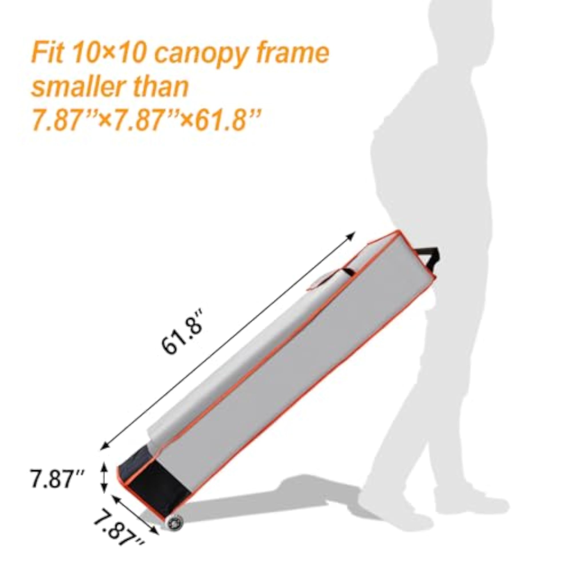 Wheeled Roller Bag for Canopy Tent Storage