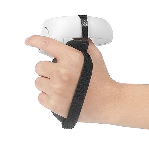 HIJIAO NIEUWE Upgraded Controller Grip Cover & Knuckle Strap voor Oculus Quest 2 (zwart) - Image 6