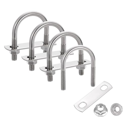 uxcell 4Zbg 1-1/2C` Ci[ChEhU{g 2-9/16C` 304XeXX`[ U{g tWZpibgt g[[pt[v[g ԗp (38mm x 64.4mm)