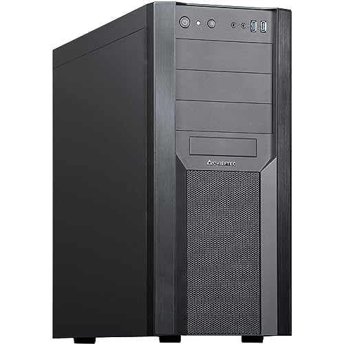 Chieftec CW-01B-OP Gabinete de Computadora Torre Negro miniatura 1