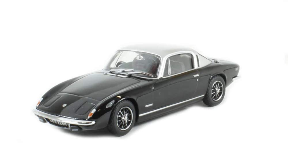 Oxford Diecast 1:43 Lotus Elan + 2 Black_Silver Collectable model LE004