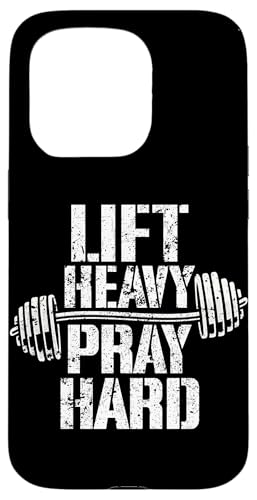 Lift Heavy Pray n[h EGCgteBO NX` W tBbglX X}zP[X iPhone 15 Pro p